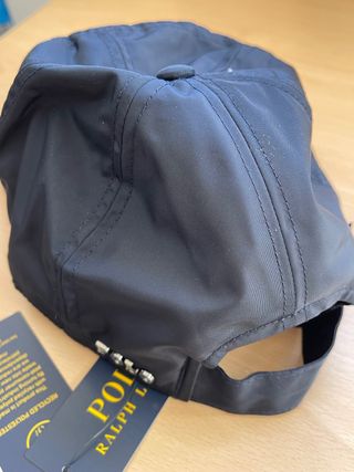 Gorra negra "Polo Ralph Lauren" 