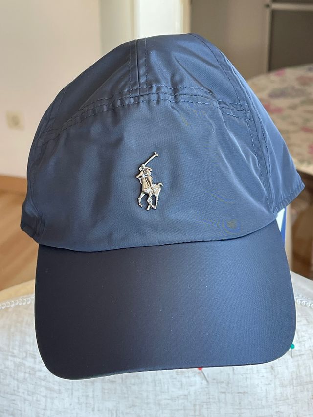Gorra negra "Polo Ralph Lauren" 