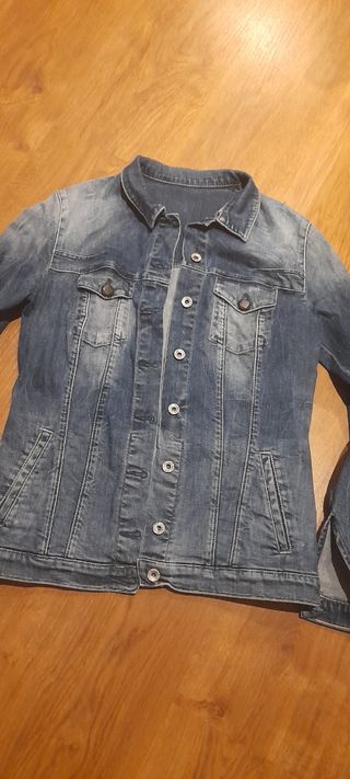 chaqueta vaquera guess talla l