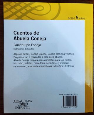 Libro Cuentos de abuela coneja