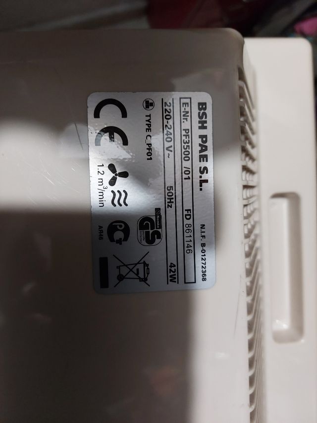 Purificador aire Ufesa Pf3500