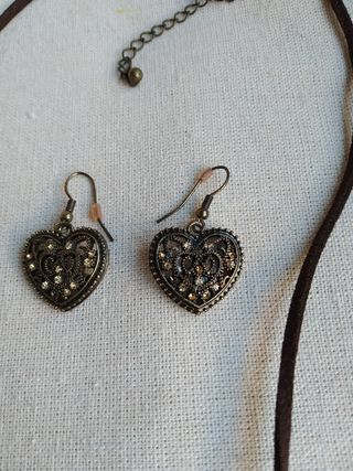 Conjunto bronce viejo 