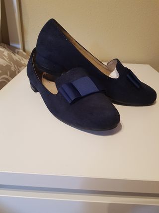 Zapato de ante 