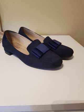 Zapato de ante 