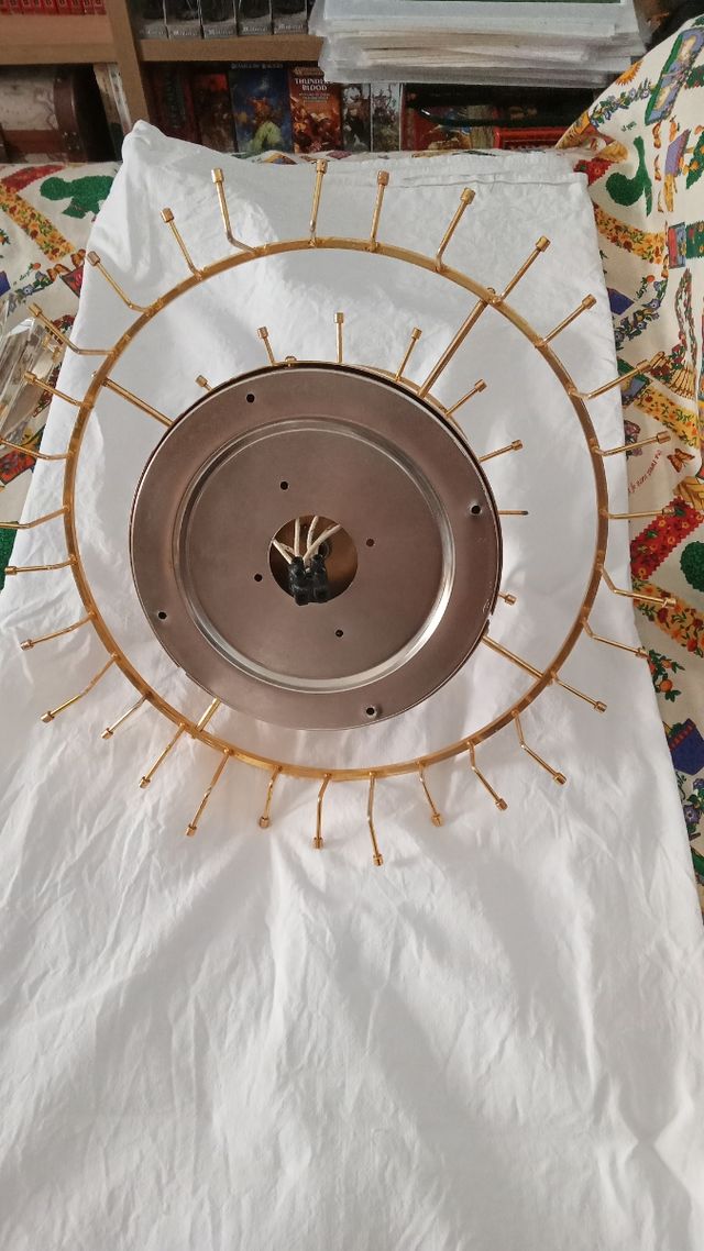 Lámpara de techo de CRISTAL de MURANO auténtico