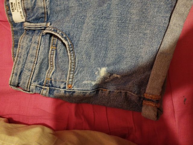 Bershka shorts vaqueros talla 36
