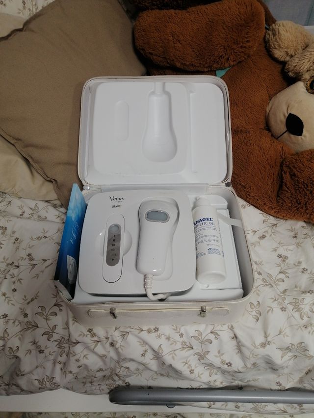 Depiladora IPL Braun Venus Naked Skin Luz Pulsada