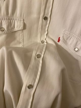 Camisa blanca vintage