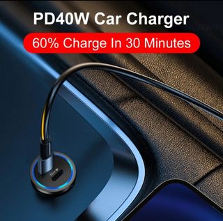 Cargador ultra rápido de mechero.