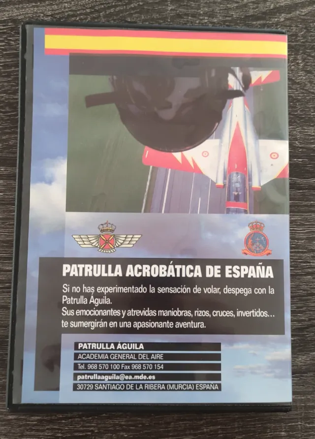DVDs PATRULLA ÁGUILA Ejército Aire 2.003 y. 2.012