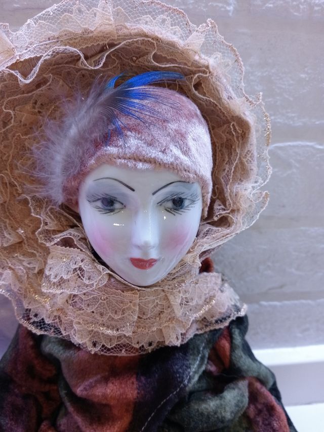 2 muñecas grandes porcelana