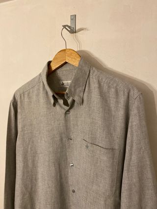 Camisa elegante gris de Cavalier