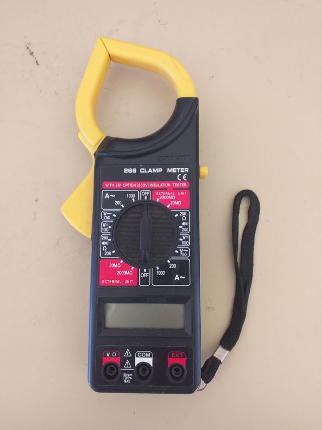 pinza amperimetrica clamp meter 266