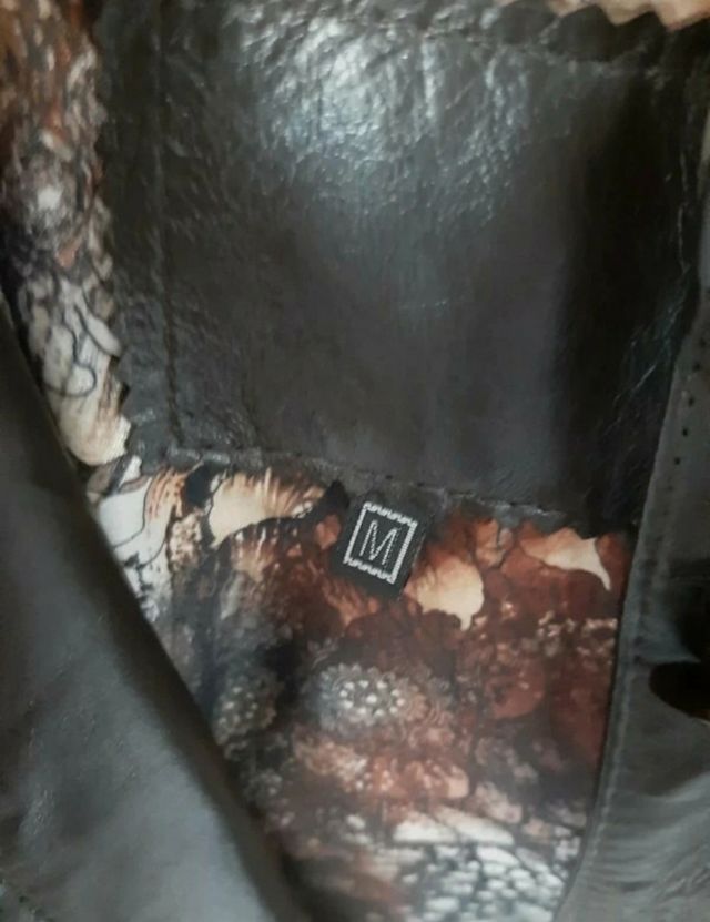 Nuovo cappotto in vera pelle