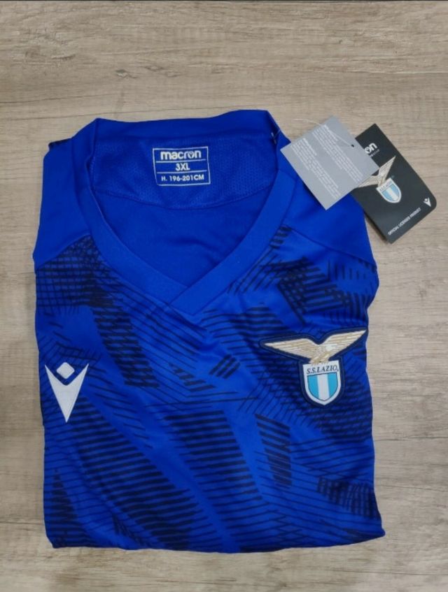 Camiseta Lazio 3xl Azul marca Macron