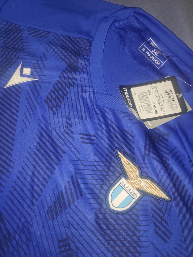 Camiseta Lazio 3xl Azul marca Macron