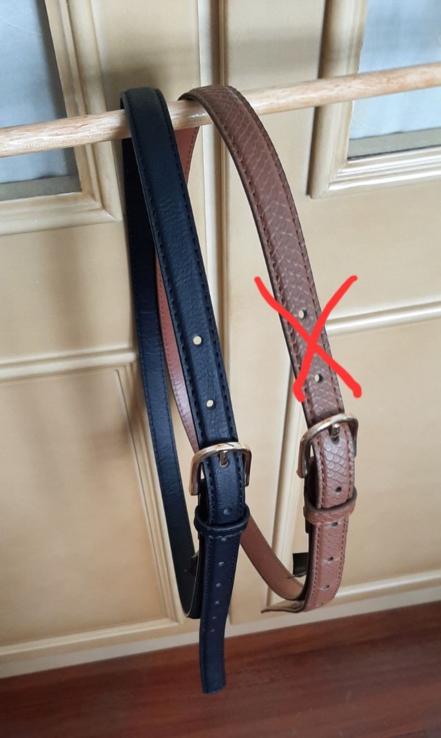 Cinturon estrecho chica