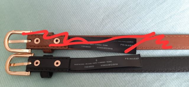 Cinturon estrecho chica