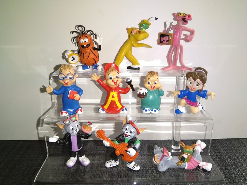 FIGURAS ALVIN ,TOM Y JERRY DIFERENTES PRECIOS de