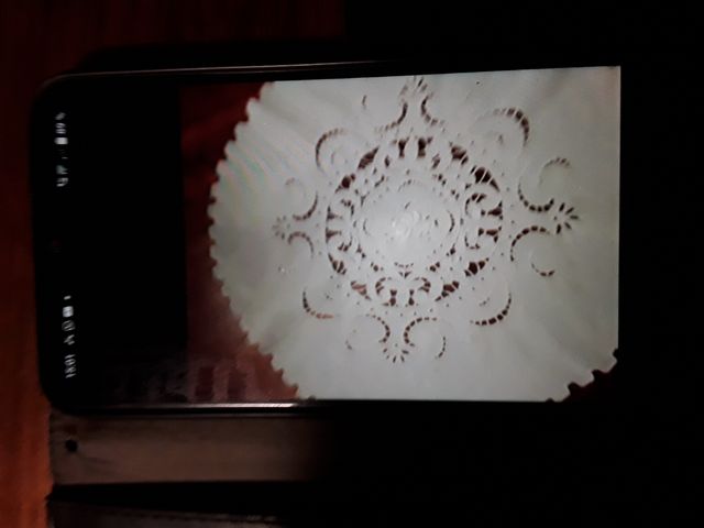 Tapate de algodon bordado a mano de Rechalie