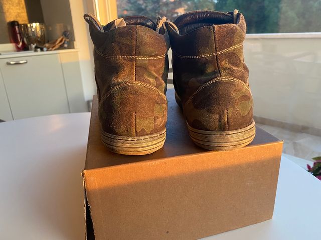 Sneakers alte Playhat uomo camou