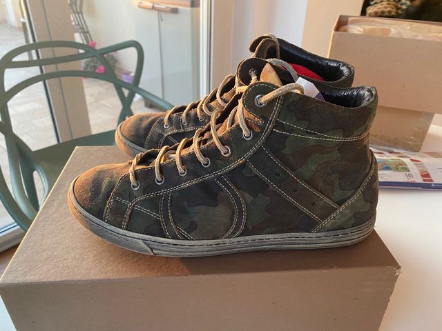 Sneakers alte Playhat uomo camou