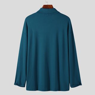 Camiseta de cuello alto para hombre