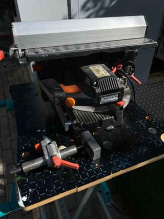 Sega Circolare Da Tavolo 4 Pollici - Portatile Per Metallo Con Angolo Regolabile - 9000 RPM