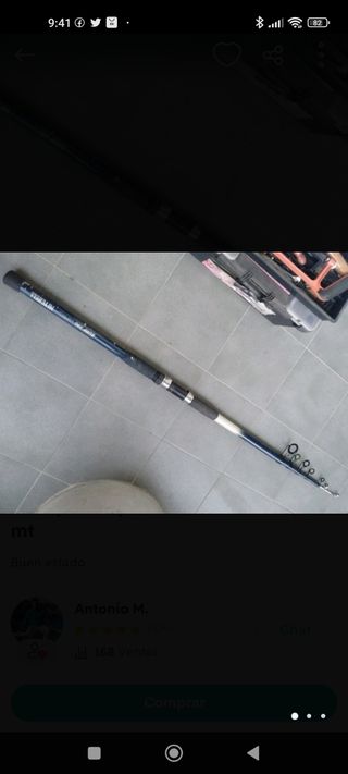 caña MICHEL para la pesca del siluro de 3, 50 mt