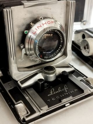 cámara vintage linhof tècnica 6x9