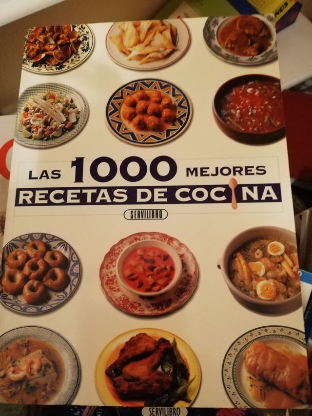 libros de recetas
