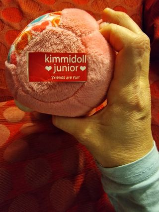 Muñeca de tela trapo  peluche Kimmidoll