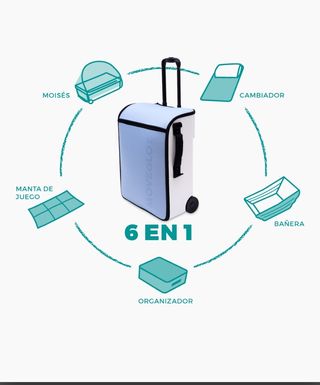 Movealot maleta moisés de viaje 6 en 1