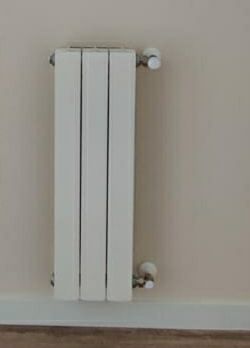 Radiador de tres módulos