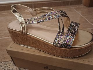 Sandalias de plataforma