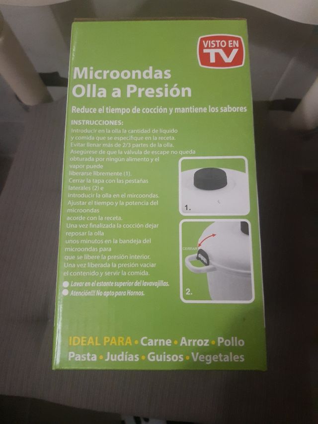 Pentola a pressione. Microonde