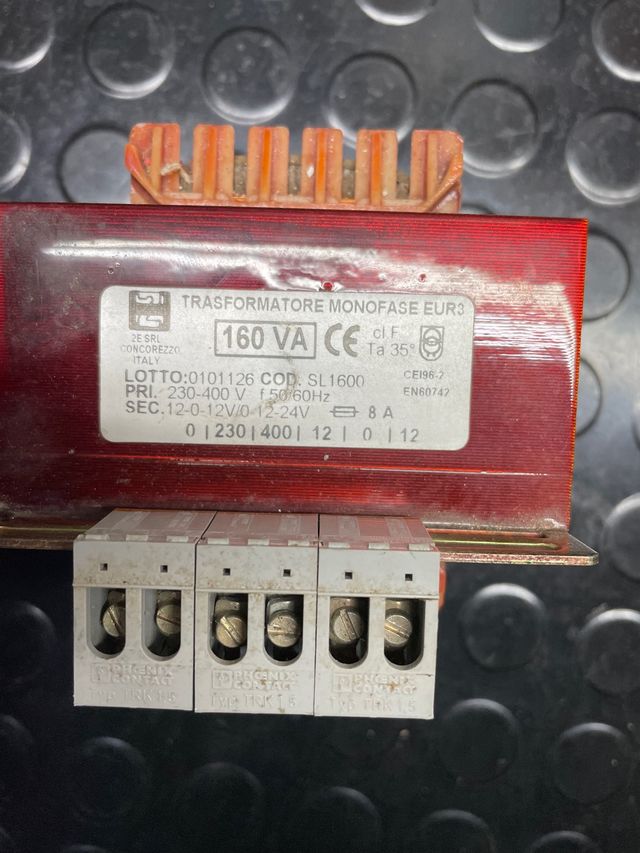 Trasformatori vari (9 unità)