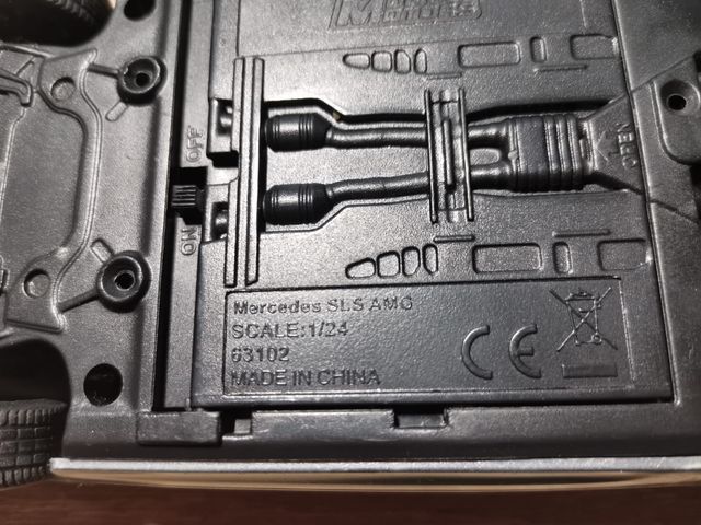 maqueta Mercedes SLS AMG