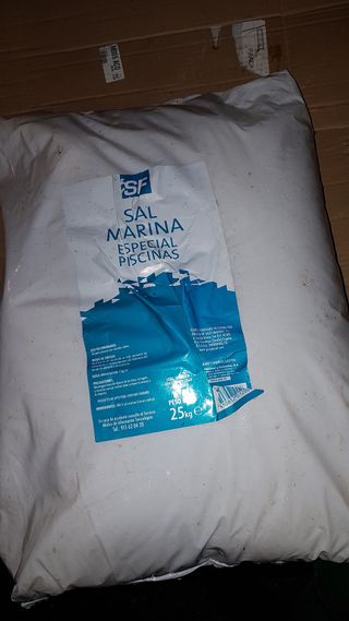 Sal marina especial para piscinas 25Kg