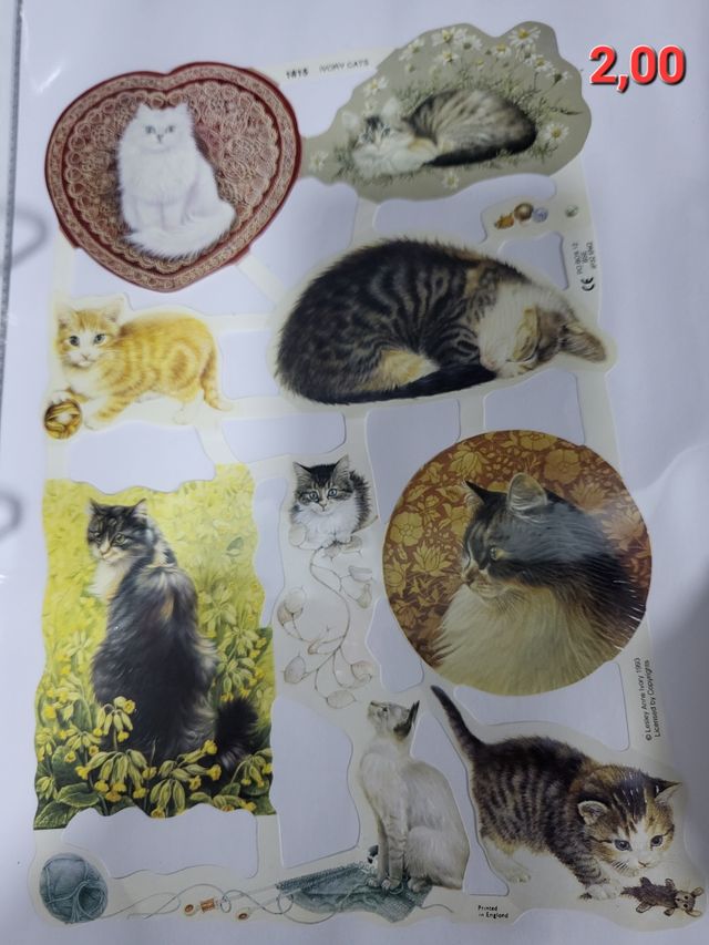 CROMOS DE PICAR ANTIGUOS EN PLIEGOS