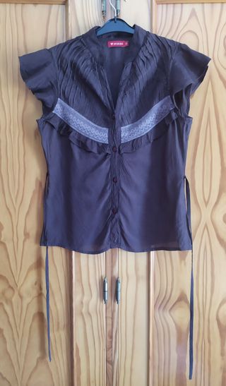 Talla 40 (L) mujer. Blusa o camisa LEER COLOR