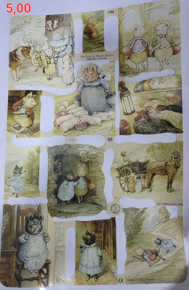 CROMOS DE PICAR ANTIGUOS EN PLIEGOS