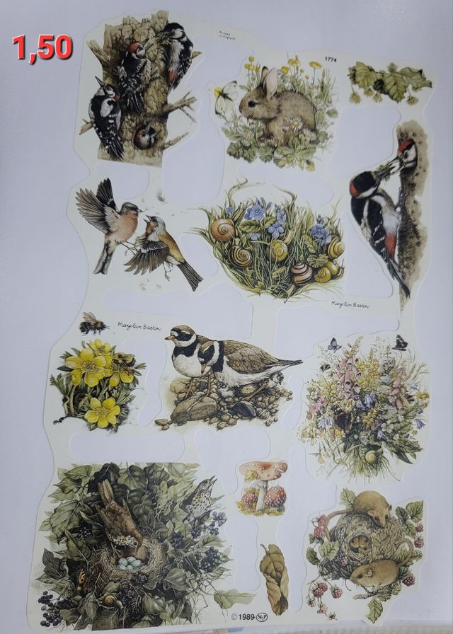 CROMOS DE PICAR ANTIGUOS EN PLIEGOS