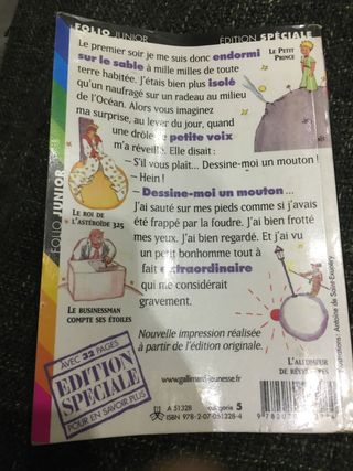 2a mano libro Petit Prince