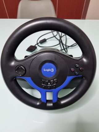 Volante y pedales logic3 GT1 ps2/ps1