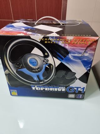 Volante y pedales logic3 GT1 ps2/ps1
