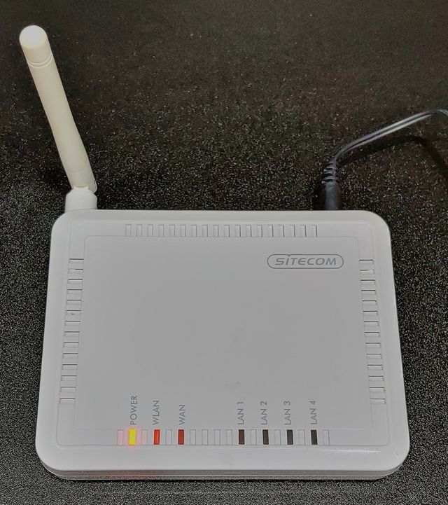 Enrutador Inalámbrico 54G, 5 Puertos