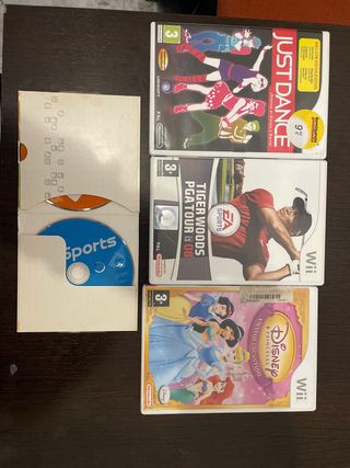 Lote juegos wii