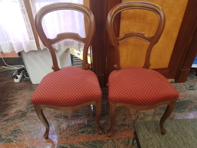 4 SILLAS ISABELINAS NUEVAS