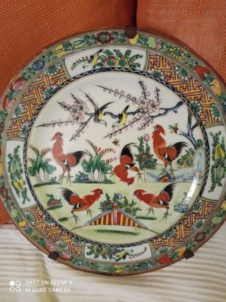 piatti da parete in porcellana cinese decorati fir